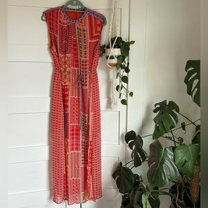 Tanvi Kedia Bohemian Patchwork maxi Dress from Anthropologie